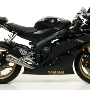 Preis Gesenkt Giannelli Ipersport Alu Dark Slip-On Auspuff passend für Yamaha YZF R6 2006-2016