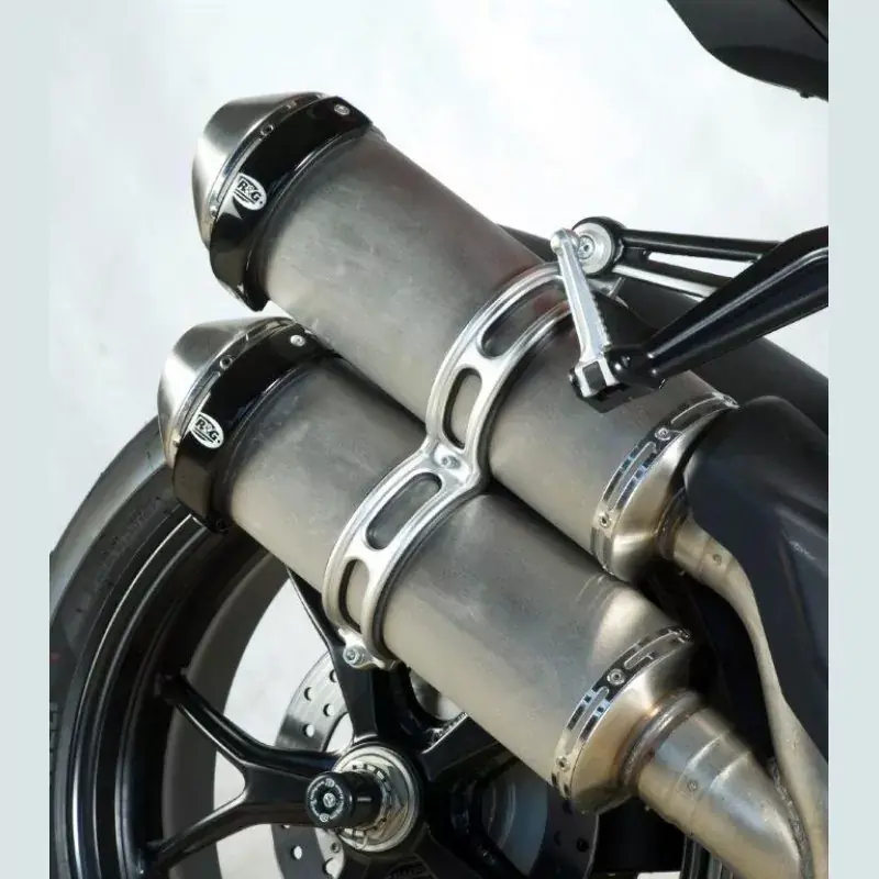 R&G Racing Auspuff Protektor passend für Ducati Streetfighter 848 / Indian FTR 1200 S Geprüft