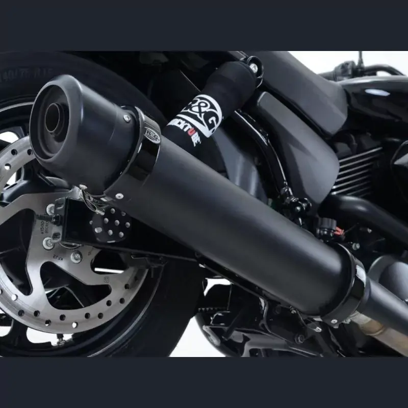 Direktkauf R&G Racing Auspuff Protektor passend für Harley Davidson Street 500 / 750 ab 2014