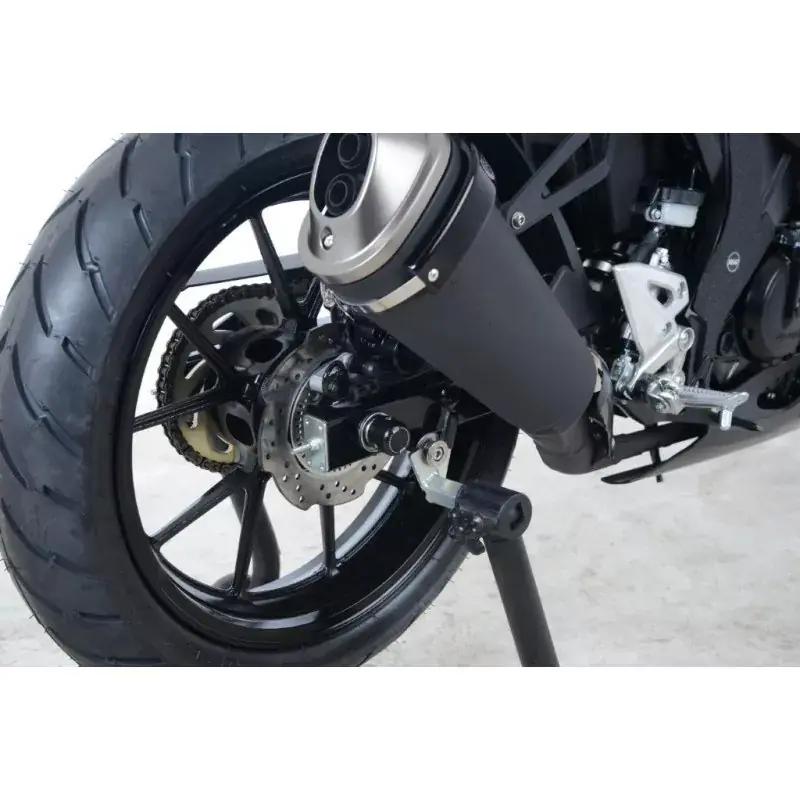 R&G Auspuff Protektor passend für Suzuki GSX-R 125 / GSX-S 125 / Royal Enfield Himalayan Versand Am Gleichen Tag