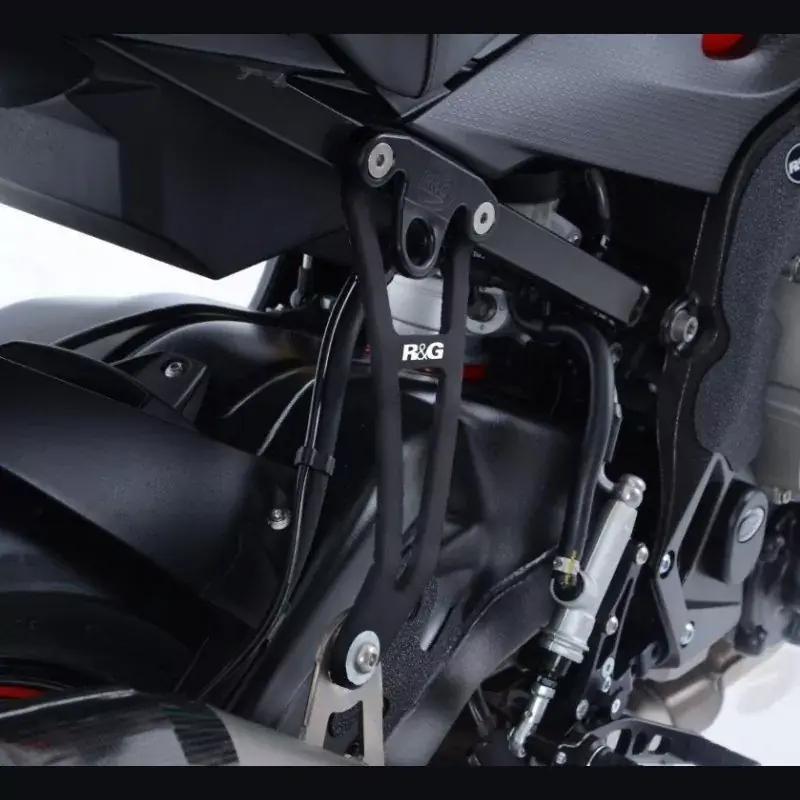 Neuheit R&G Auspuffhalter passend für BMW S 1000 R 2017–2020 Schwarz