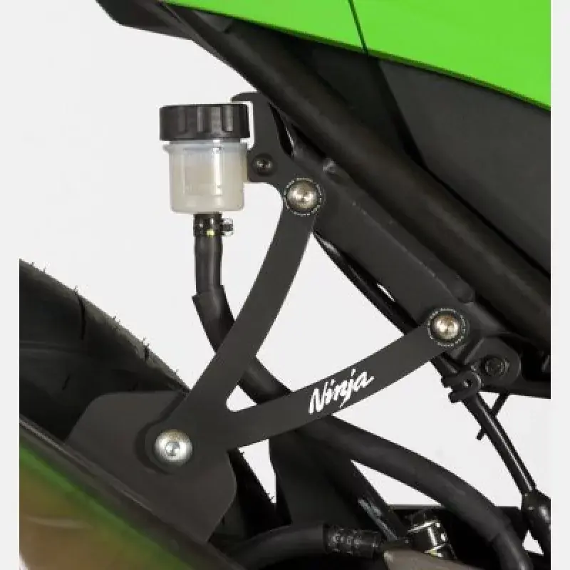 Markenprodukt R&G Racing Auspuffhalter passend für Kawasaki Ninja 250 / 300 2013-2017