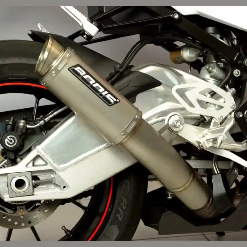 Schneller Versand Bodis M-GP Auspuff FULL-TITAN passend für BMW S 1000 RR 2015-2016