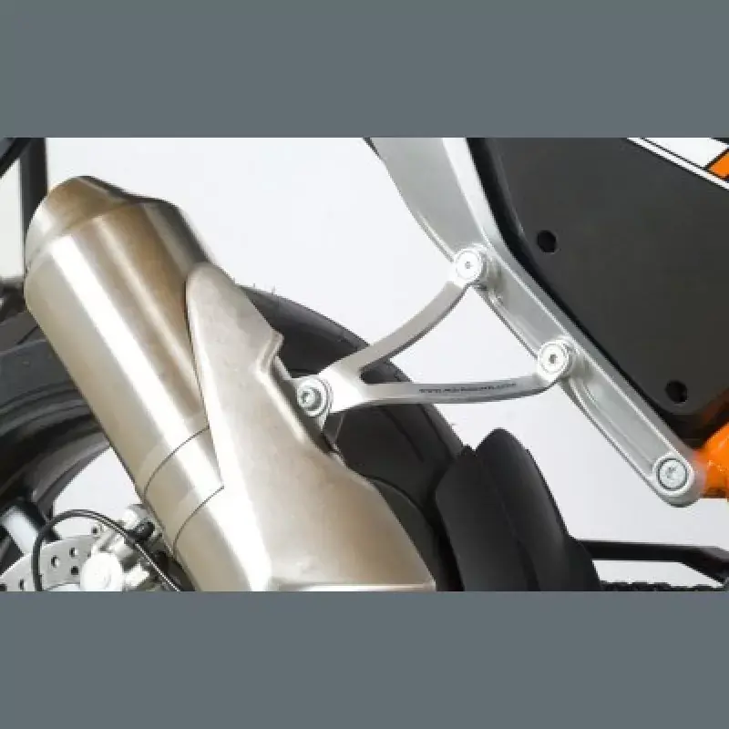 Neuheit R&G Auspuffhalter Set passend für KTM Duke 690 / 690 R ab 2012