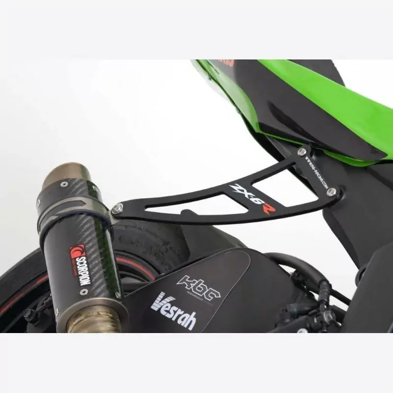 R&G Auspuffhalter Set passend für Kawasaki ZX-6 R 2009-2012 Expressversand