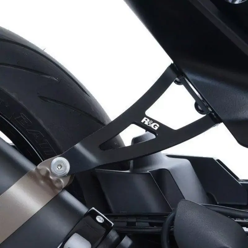 Neuheit R&G Racing Auspuffhalter BLACK passend für Husqvarna Vitpilen 701