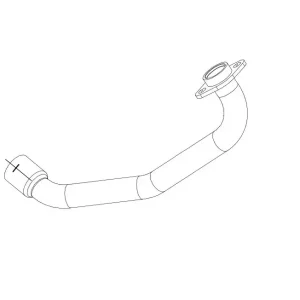 MIVV Krümmer passend für Piaggio X7 X8 X9 125/200 Neuheit