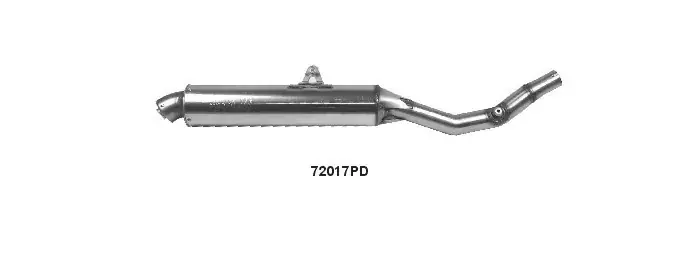 Arrow Paris-Dakar Endschalldämpfer passend für Suzuki DR 350 S 90-95 Nur Für Kurze Zeit
