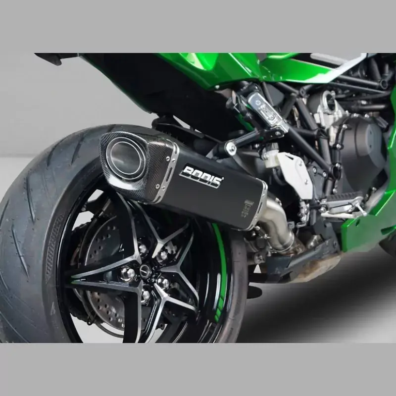 Rabatt Bodis V4-M-CA Endschalldämpfer passend für Kawasaki H2 SX 2018-2021