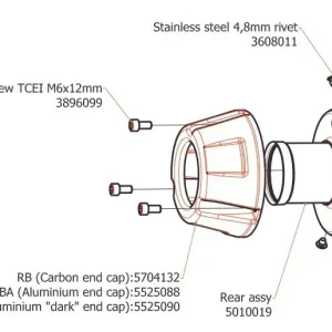Mega-Angebot ARROW Endkappe Endschalldämpfer Rebel