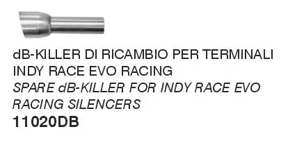 ARROW Racing DB-Killer passend für Indy Race EVO Markenware