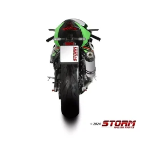 STORM by MIVV GP-C Endschalldämpfer Edelstahl passend für Kawasaki ZX-6 R 636 2024 Bestpreis