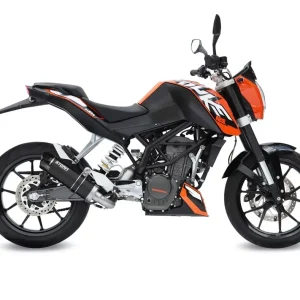 STORM By MIVV GP-C Edelstahl schwarz Auspuffanlage passend für KTM 125 Duke 11-16 Garantierte Lieferung