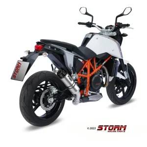 Begrenztes Angebot STORM by MIVV GP-C Edelstahl Auspuff passend für KTM 390 Duke 13-16