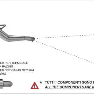 ARROW DB-Killer passend für Tenere 700, Tuareg 660, Desert X, Transalp Sonderangebot