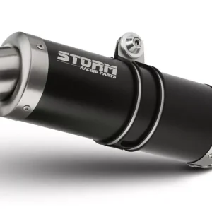 STORM BY MIVV GP Endschalldämpfer Edelstahl schwarz passend für KTM RC 390 21-23 Neu Im Sortiment