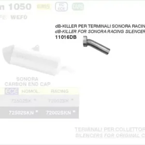 Arrow DB-Killer passend für SONORA Racing Schalldämpfer Saisonangebot