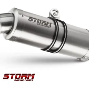Beliebt STORM by MIVV GP Endschalldämpfer Edelstahl schwarz passend für HONDA CBR 500 R 19-20