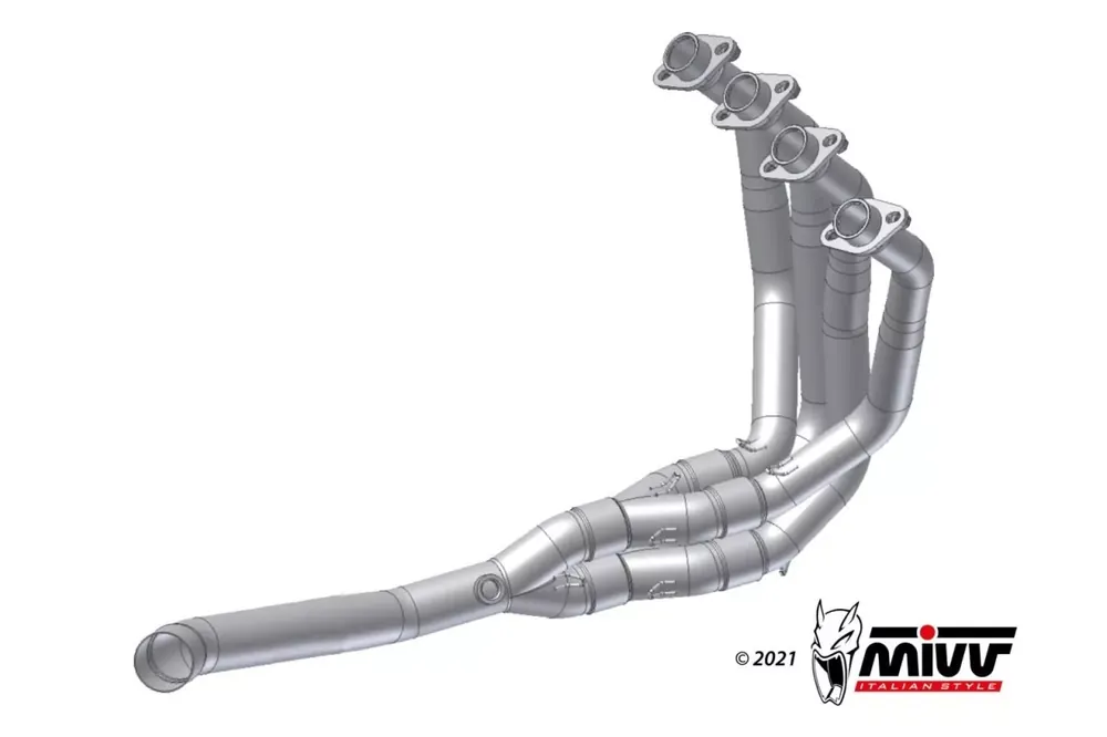 MIVV Katersatzrohr passend für Kawasaki Ninja 1000 SX / Tourer 2020–2022 Günstig