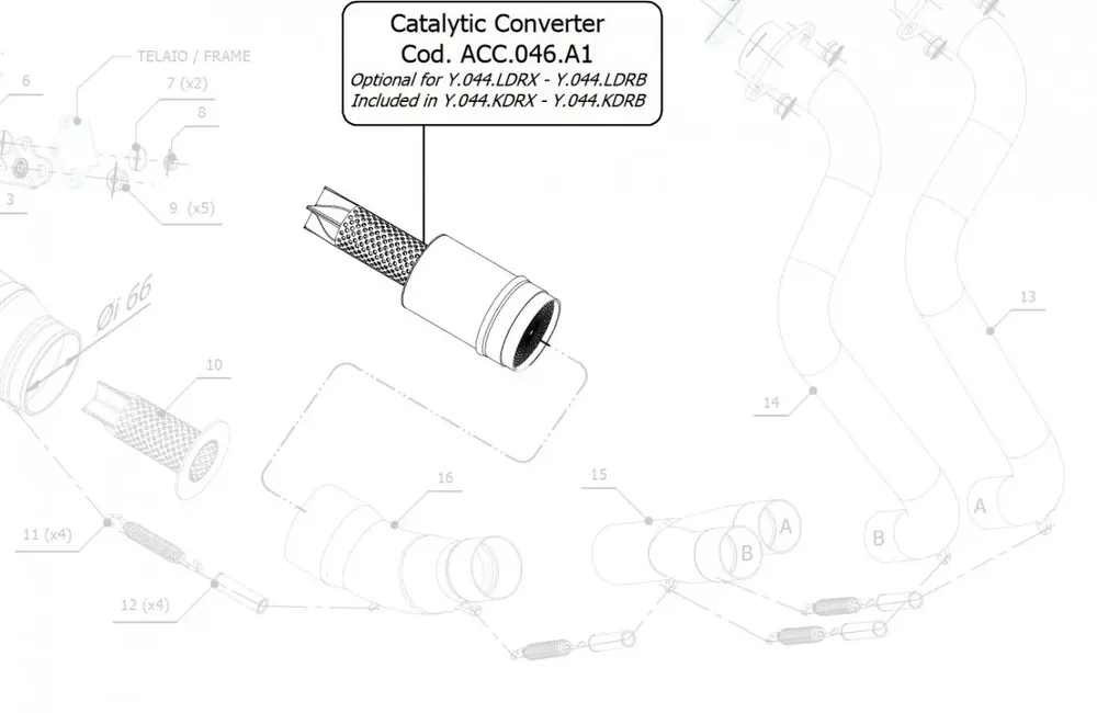 MIVV Nachrüstkatalysator Euro 4/5 mit DB-Killer Preiswert