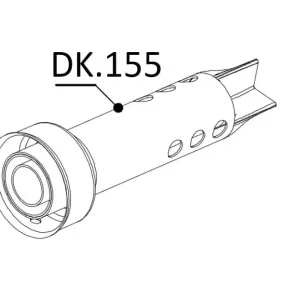 MIVV DK.155 Db-Killer Ersatz für Sportauspuffanlagen Preisreduziert