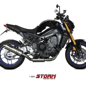 Must-Have Storm by MIVV OVAL Komplettanlage Edelstahl passend für Yamaha MT-09/FZ-09 21-23