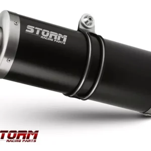 Angebot Storm by MIVV OVAL Endschalldämpfer Schwarz passend für Suzuki GSX-R 600/750 ´96–´00