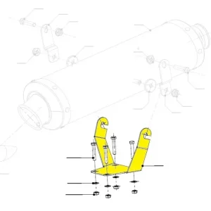 MIVV Halterung UK.013 Auspuffhalter Expressversand