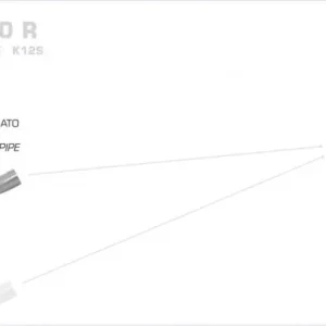 Super-Preis Arrow Verbindungsrohr mit Kat passend für BMW K 1300 R / K 1300 S
