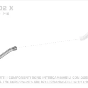 Arrow Racing Krümmer passend für Benelli TRK 502 X 18-19 Top-Angebot