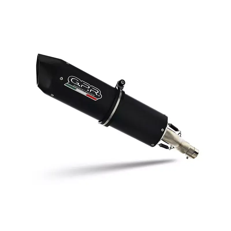 Wochenendangebot GPR Furore Nero Slip-On Auspuff passend für Kawasaki KLX 400 R 2003–2004