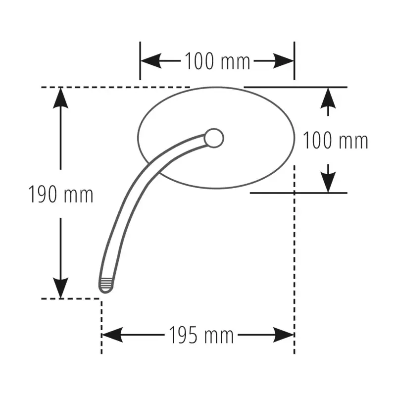 Jetzt Bestellen HIGHSIDER Montana-Slim Spiegel Schwarz E-geprüft (Paar)