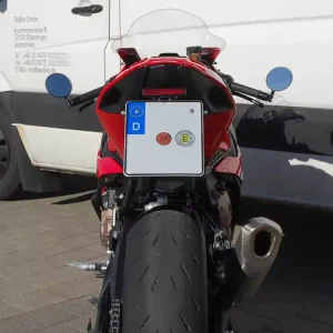 Kennzeichenhalter IQ4 mit Blinker passend für BMW S1000R | M1000R (2021-2025) Heißes Angebot