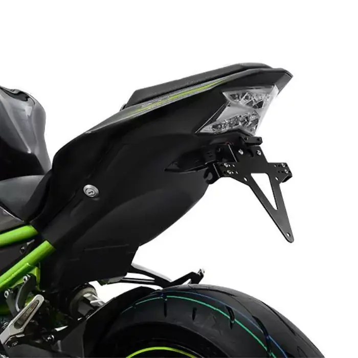 Finale Aktion Kennzeichenhalter-Set passend für Kawasaki Z900 / Z-H2 verstellbar inklusive Reflektor
