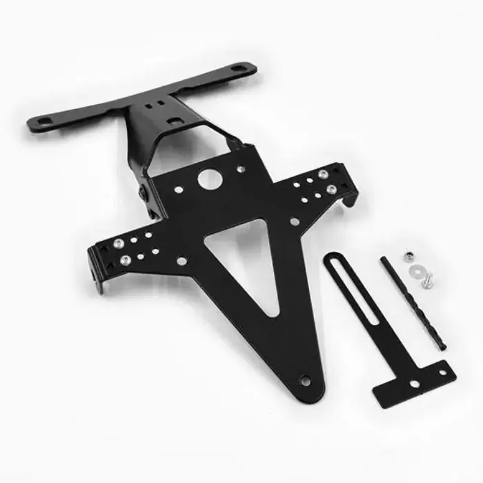 Kennzeichenhalter passend für BMW S1000R/RR/HP4 (Bj. 09-18) schwarz verstellbar Neuheit