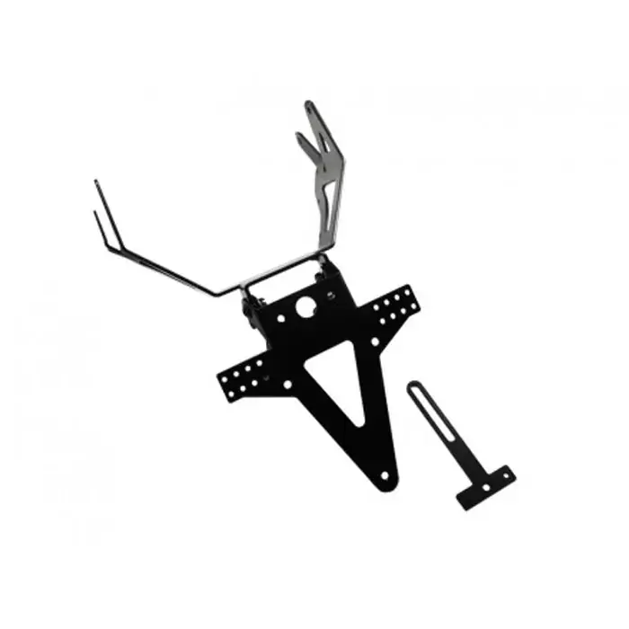 Markenprodukt Kennzeichenhalter passend für Honda CBR600RR (03-06) & CBR1000RR (04-07), verstellbar, inkl. Reflektorhalter