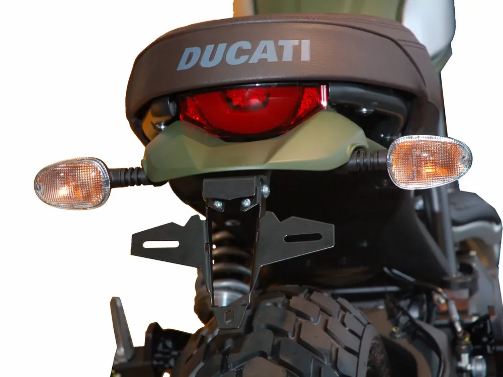 Sofort Bestellen Kennzeichenhalter IQ1 passend für Ducati Scrambler (2015–2020)