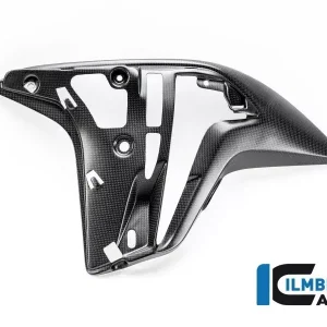 Markenprodukt Ilmberger Carbon Luftauslassverkleidung passend für Ducati Multistrada 1200 DVT links matt