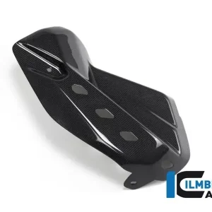 Echt Auspuffhitzeschutz Carbon glanz passend für Ducati Multistrada 1200 Enduro