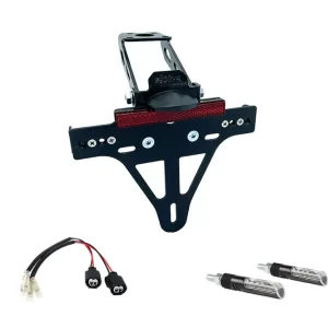 Aktuell Kennzeichenhalter-Blinker-Kit IDEA passend für Kawasaki ZX-4RR ZX400P ab 2024