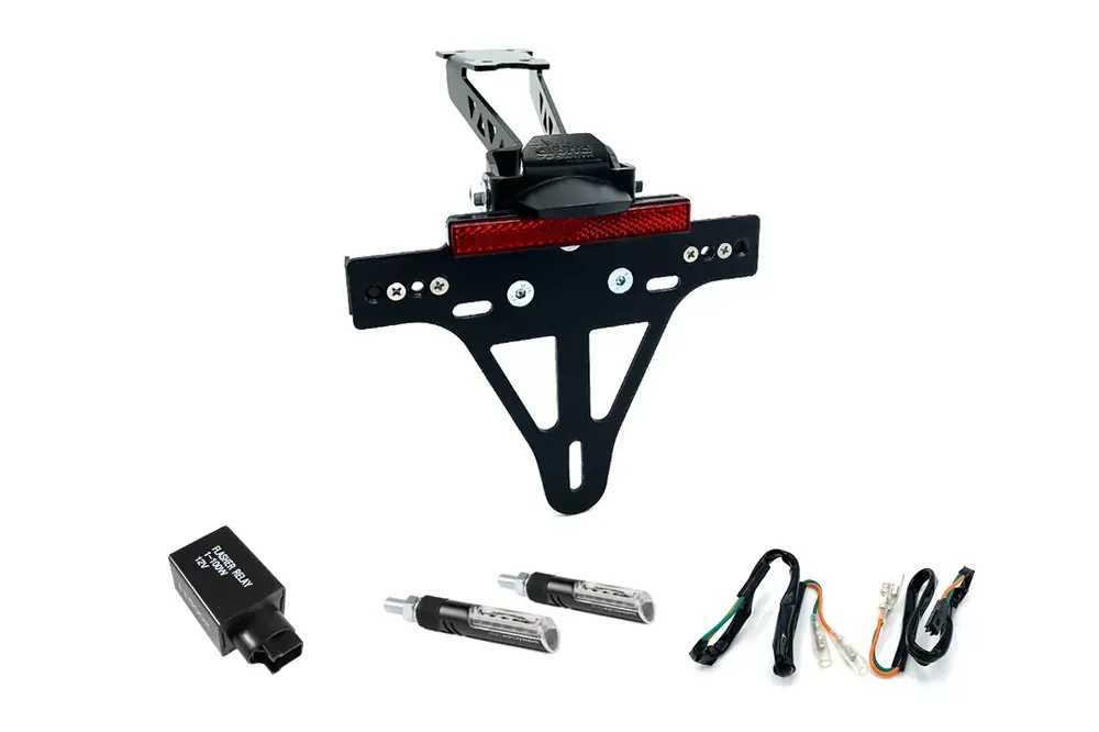 Kennzeichenhalter-Blinker-Kit IDEA passend für Honda CB500F Typ PC58 & CBR500R PC57 ab 2017 (Hinten) Bestseller