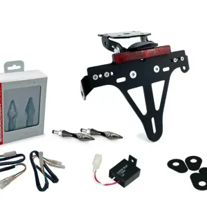 Solange Der Vorrat Reicht Kennzeichenhalter-Blinker-Kit X-LED passend für Kawasaki Z800 ab Modelljahr 2013