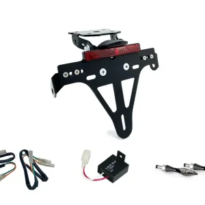 Kennzeichenhalter-Blinker-Kit XLED passend für Kawasaki Z800 ab Modelljahr 2013 (Hinten) Preiswert