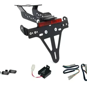 Kennzeichenhalter-Blinker-Kit M-LED passend für Kawasaki Z900 2017-2019 (Hinten) Neu