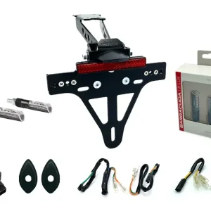 Nur Für Kurze Zeit Kennzeichenhalter-Blinker-Kit IDEA passend für Honda CB500F Typ PC58 und CBR500R PC57 ab 2017