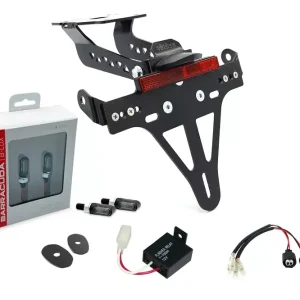 Letzte Chance alpha Technik Kennzeichenhalter-Blinker-Kit passend für Kawasaki Z900 ab 2020