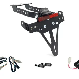 alpha Technik Kennzeichenhalter-Blinker-Kit passend für Kawasaki Z650 & Ninja 650 (2017–2019) Preis Gesenkt