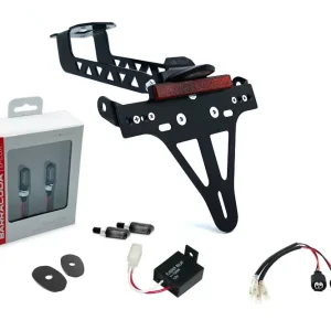 alpha Technik Kennzeichenhalter-Blinker-Kit M-LED passend für Kawasaki Versys 1000 ab 2019 Meistverkauft