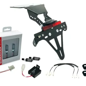 Preis Gesenkt alpha Technik Kennzeichenhalter-Blinker-Kit M-LED passend für Yamaha YZF-R3 / MT03 2016-2019