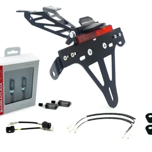 alpha Technik Kennzeichenhalter-Blinker-Kit passend für Yamaha Tracer 700 ab 2020 Sonderangebot